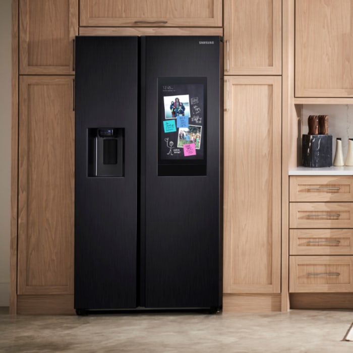 Samsung RS27T5561SG 36 Inch Freestanding Side by Side Smart