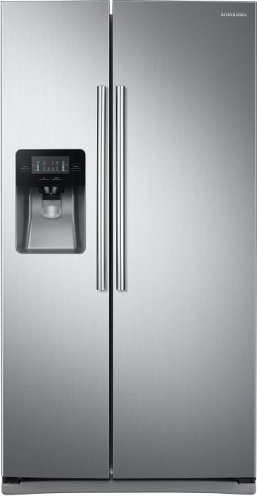 Samsung RS25J500DSR 36 Inch Side-by-Side Refrigerator with Filtered Ice ...