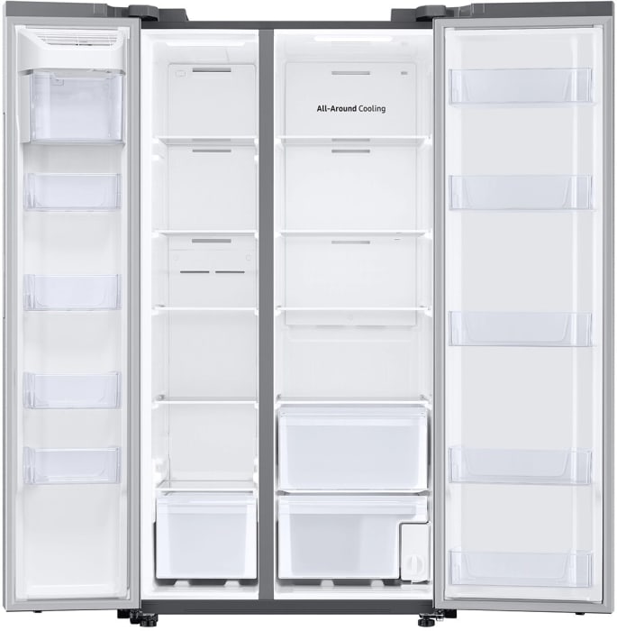 Samsung RS28A500ASR 36 Inch Freestanding Side by Side Smart