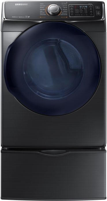 Samsung Dv45k6500ev 27 Inch 7 5 Cu Ft Electric Dryer With Multi Steam Smart Care Eco Dry 7 5 Cu Ft Capacity 14 Dry Cycles 11 Dry Options 5 Temperature Selections Vent Sensor And Energy