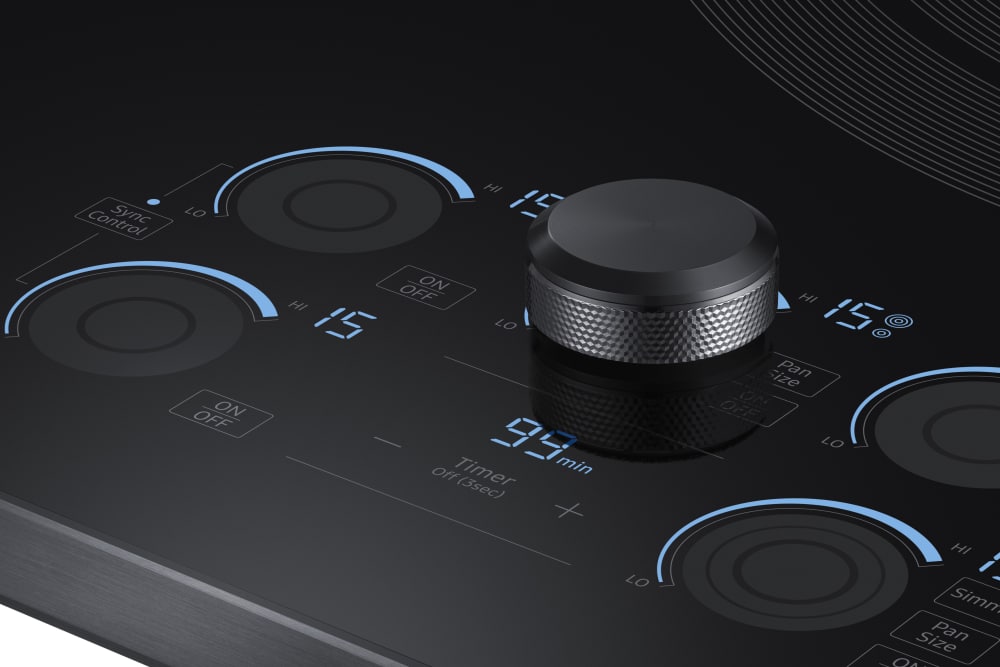 Samsung NZ36K7570RG 36 Inch Electric Cooktop with 5 Radiant Heating