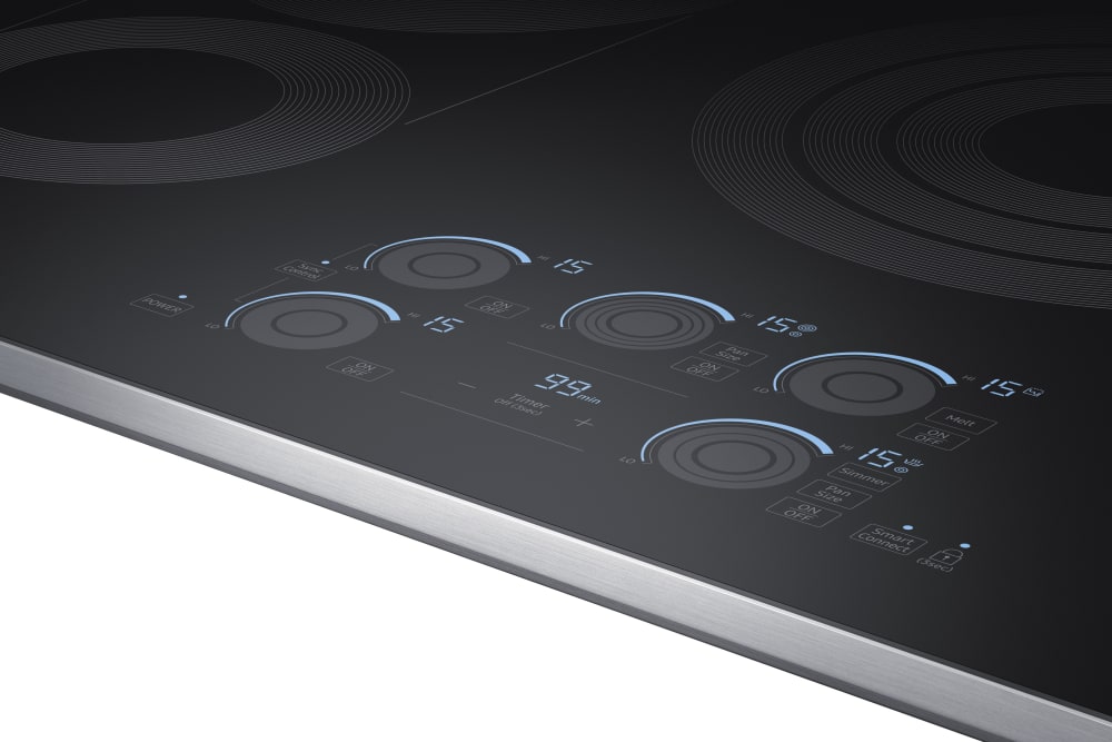 Samsung NZ36K7570RS 36 Inch Electric Cooktop with 5 Radiant Heating
