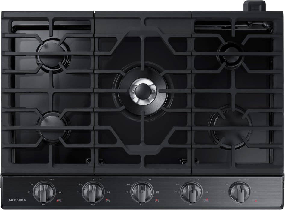 Samsung NA30K6550TG 30 Inch Gas Cooktop with 5 Sealed Burners, 19,000