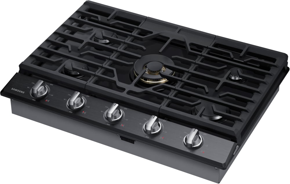 Samsung NA36K7750TG 36 Inch Gas Cooktop with 5 Sealed Burners, 22,000