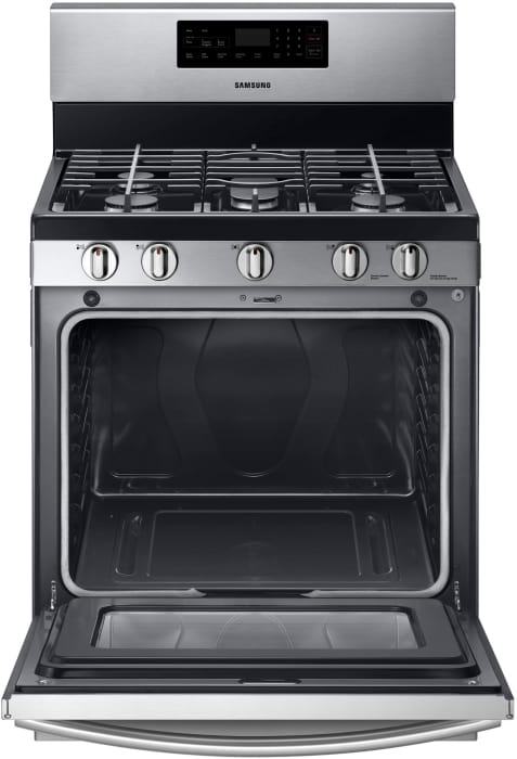 Samsung NX58F5500SS 30 Inch Freestanding Gas Range with 5 Sealed