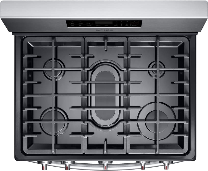 Samsung NX58F5500SS 30 Inch Freestanding Gas Range with 5 Sealed
