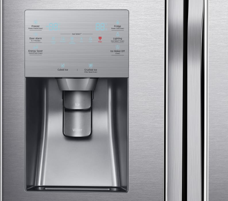 RF23J9011SR Samsung 4 Door Refrigerator 36" Counter Depth French Door