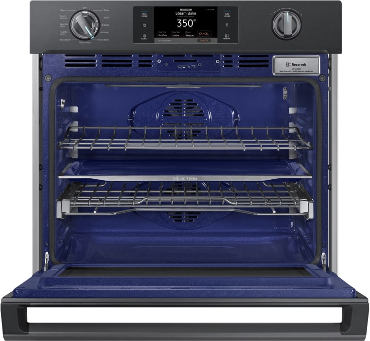 Samsung NV51K7770SG 30 Inch Wall Oven with 5.1 cu. ft. Capacity, Steam