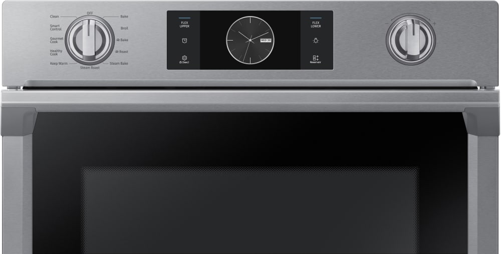 Samsung NV51K7770SS 30 Inch Wall Oven with 5.1 cu. ft. Capacity, Steam