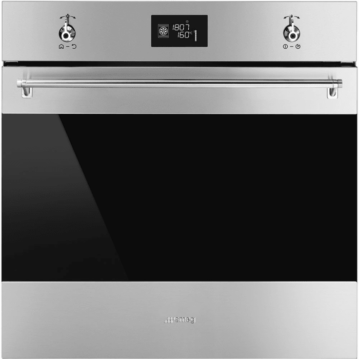 Electric single wall oven smeg top