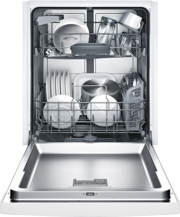 Bosch SHEM3AY52N 24 Inch Full Console Built-In Dishwasher with 14 Place ...