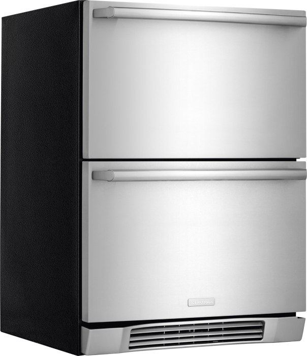 Electrolux EI24RD10QS 24 Inch Builtin Double Drawer Refrigerator with
