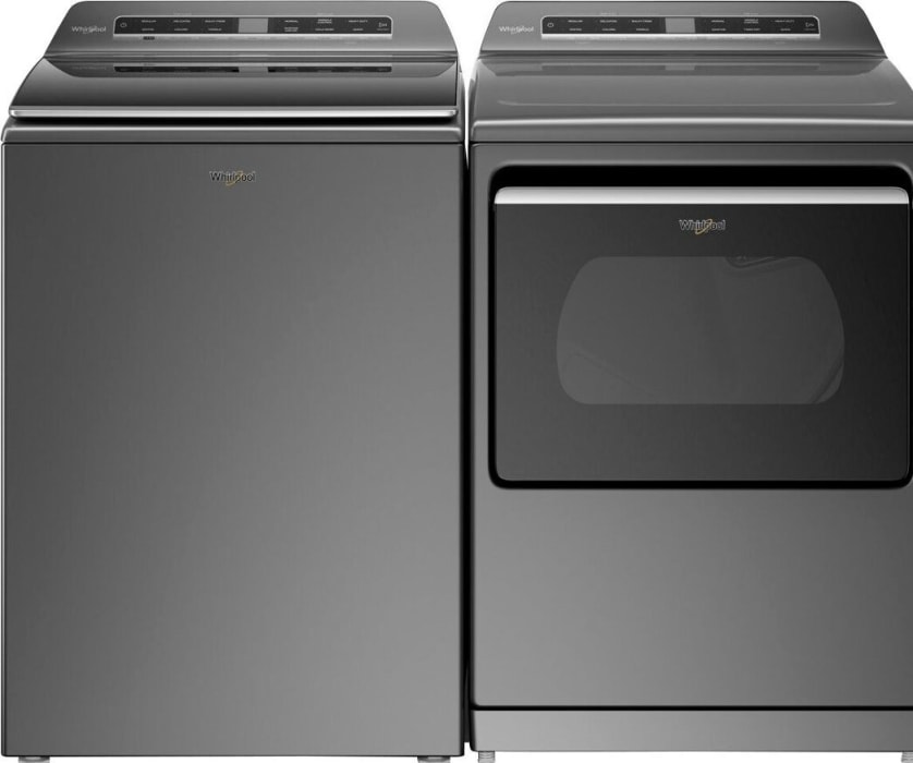 Whirlpool chrome shadow 2025 washer and dryer
