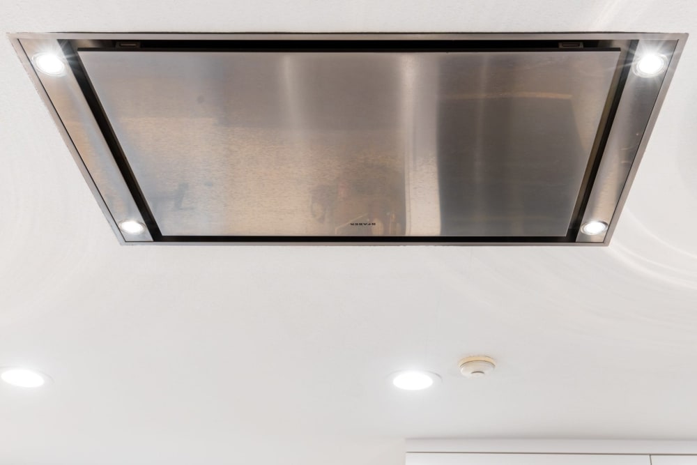 Faber STRTIS36SSNB 36 Inch Stratus Isola Island Range Hood with