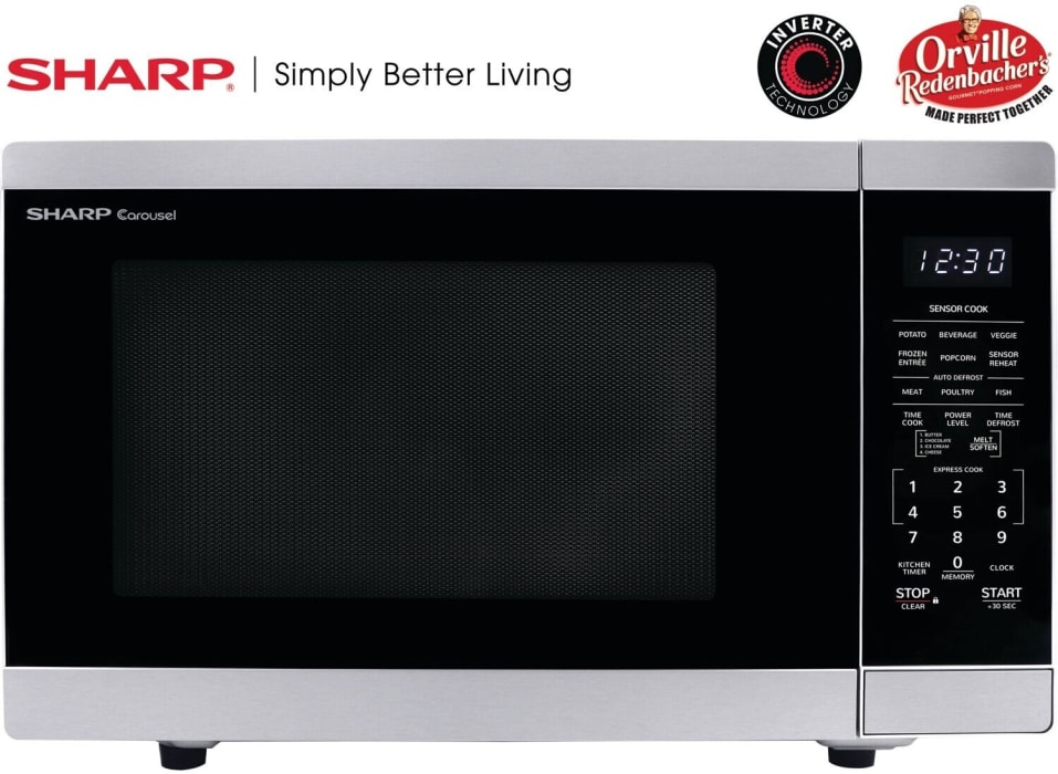 Sharp SMC1464HS 1.4 cu. ft. Countertop Microwave Oven with