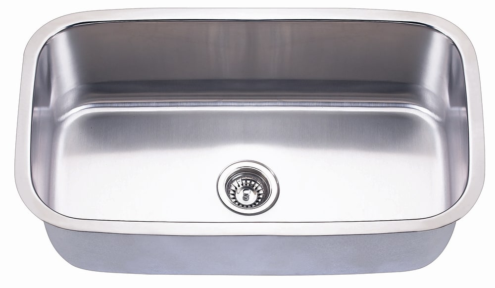 Empire Industries Sp14 31 Inch Single Bowl Undermount Kitchen Sink