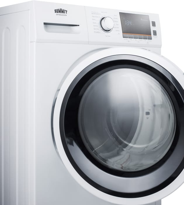 Summit SPWD2200W 24 Inch Front Load Washer/Dryer Combo with 2.0 cu. ft