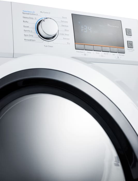 Summit SPWD2200W 24 Inch Front Load Washer/Dryer Combo with 2.0 cu. ft