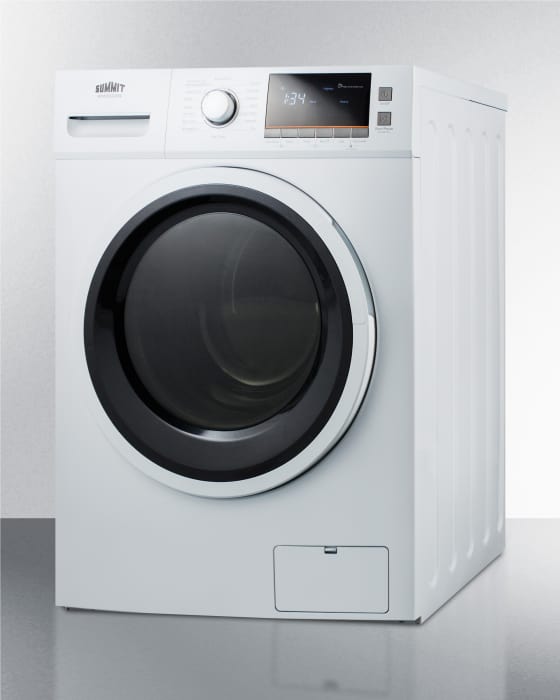 Summit SPWD2200W 24 Inch Front Load Washer/Dryer Combo with 2.0 cu. ft. Capacity, 7 Wash Cycles