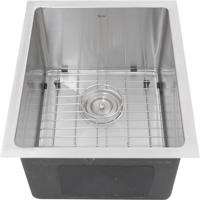 Nantucket Sinks SR1815 15 Inch Bar/Prep Sink with 10 Inch Bowl