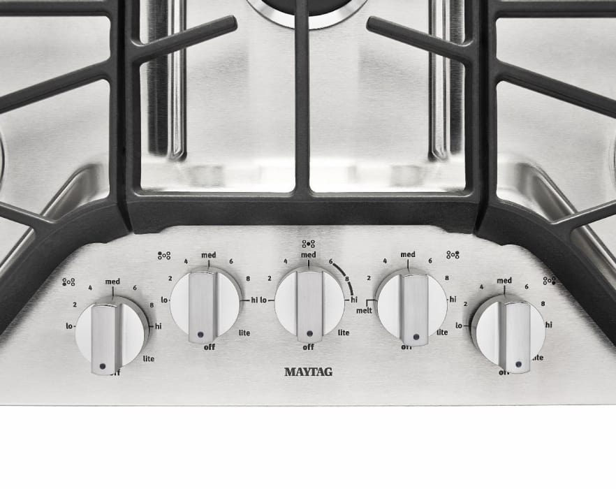 Maytag MGC7536DS 36 Inch Gas Cooktop with 5 Sealed Burners, DuraClean