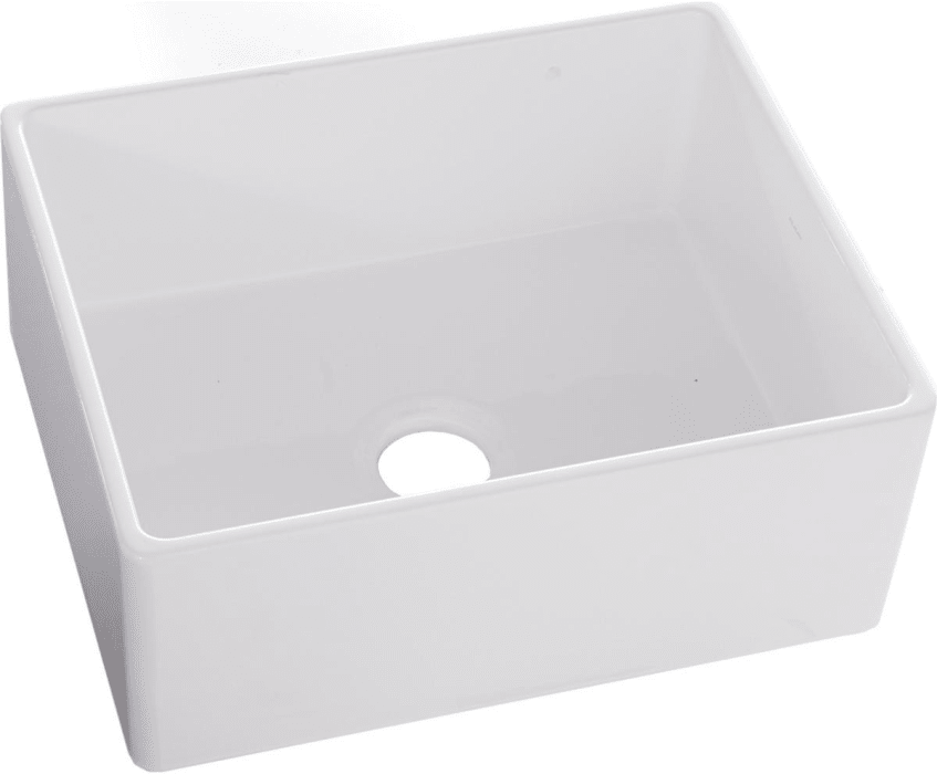 Elkay SWUF2520WH 25 Inch Farmhouse Kitchen Sink with