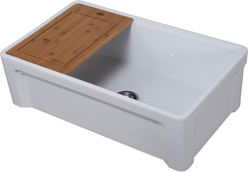 Empire Industries TO33S 33 Inch Single Bowl Reversible Farmhouse ...