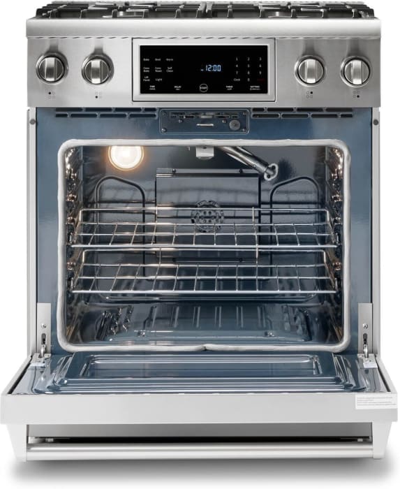 Thor Kitchen TRG3001 30 Inch Gas Range with 4 Burners, Tilt Panel
