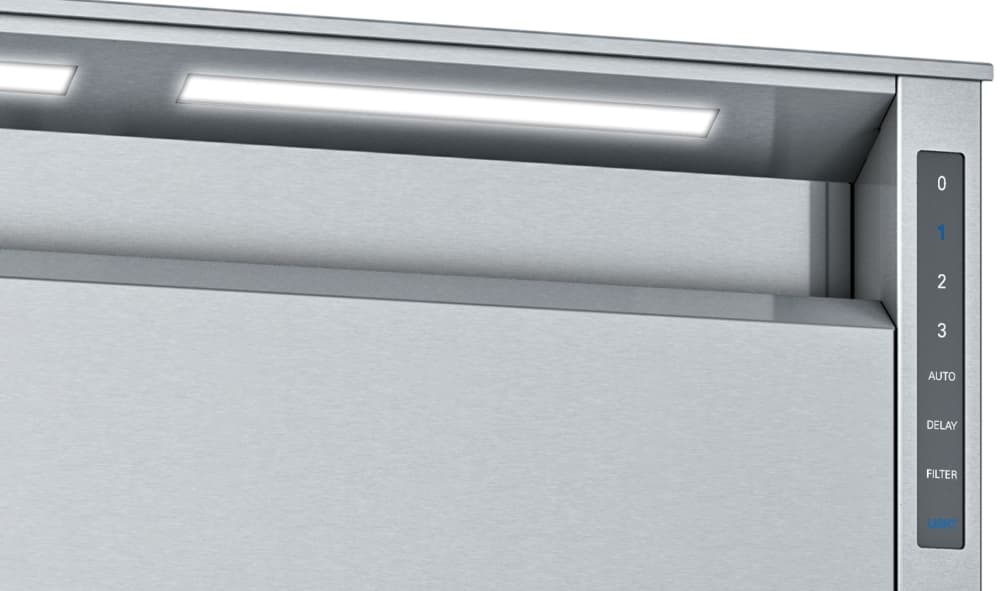 Thermador UCVP36RS 36 Inch Downdraft with LED Lights, Dishwasher Safe