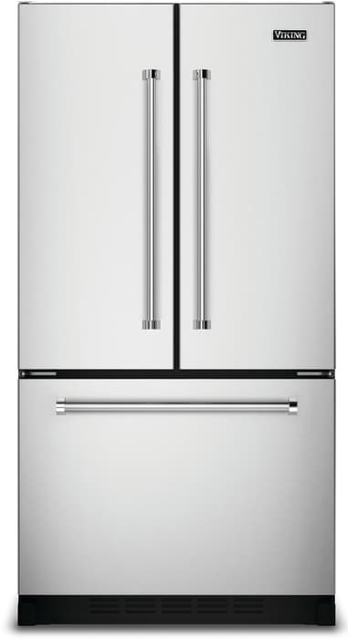 Viking VCFF236SS 21.8 cu. ft. Counter-Depth French Door Refrigerator ...