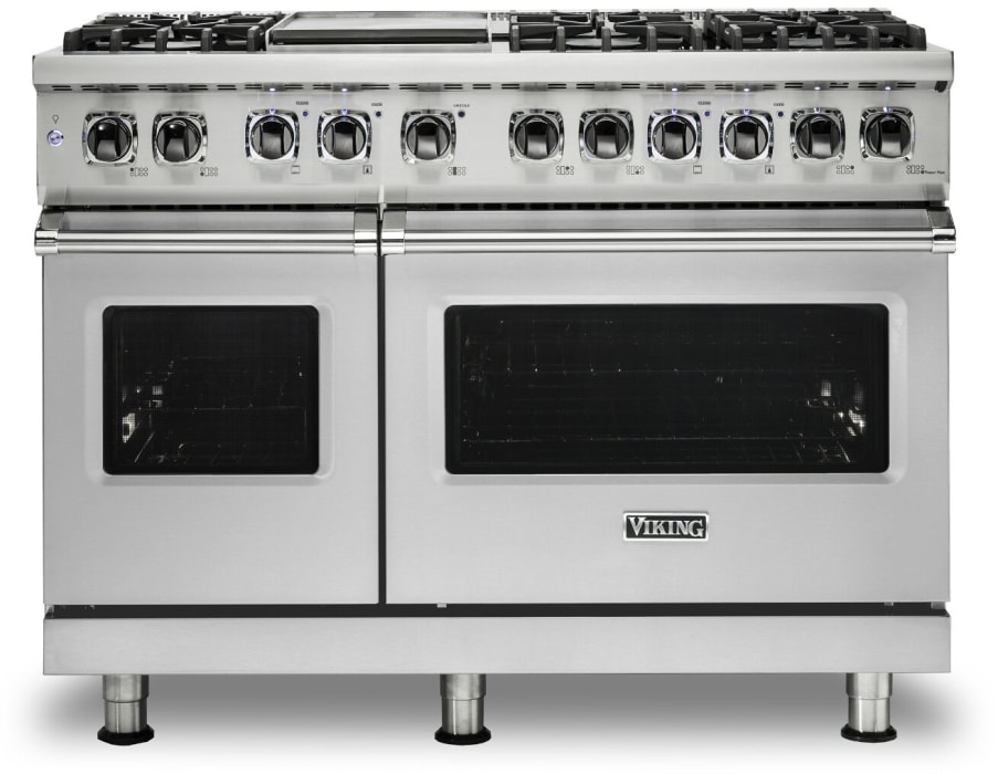 Viking VDR5486GSS 48 Inch Freestanding Professional Dual Fuel