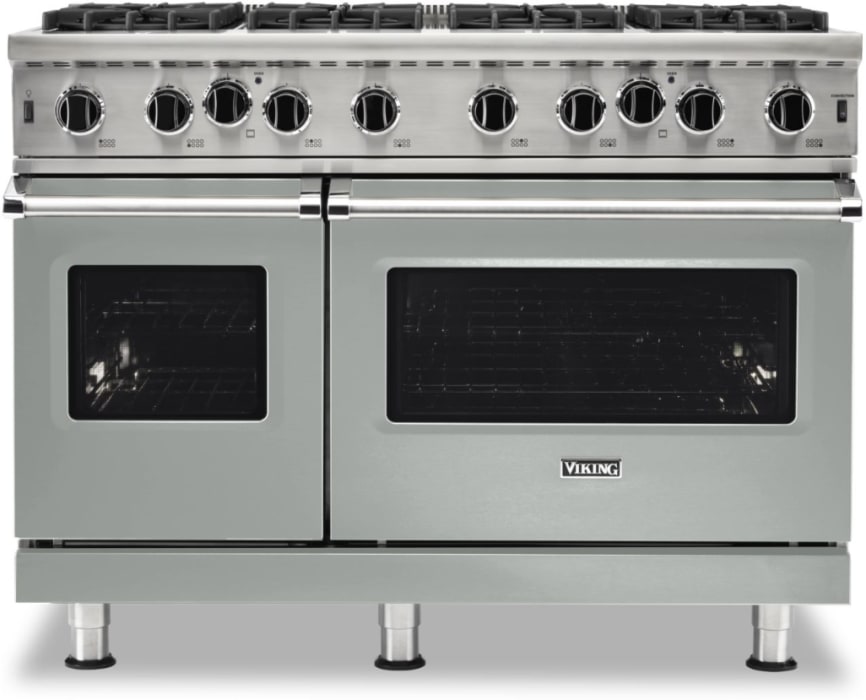 Viking VGIC54828BAG 48 Inch Freestanding Gas Range with 8 Open Burners