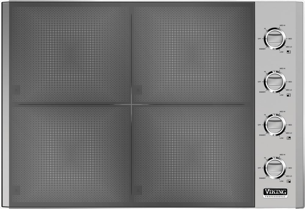 Viking VIC5304BST 30 Inch Induction Cooktop with 4 Cooking Zones, 3,700 Watt Elements