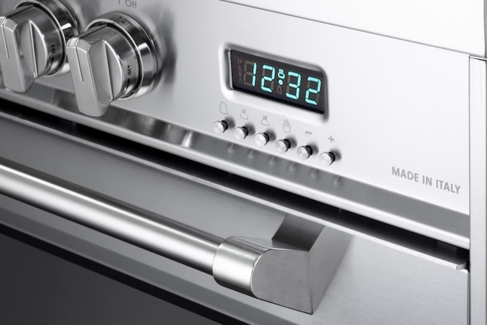 Verona VPFSGE365SS 36 Inch Freestanding Dual Fuel Range with 5 Sealed