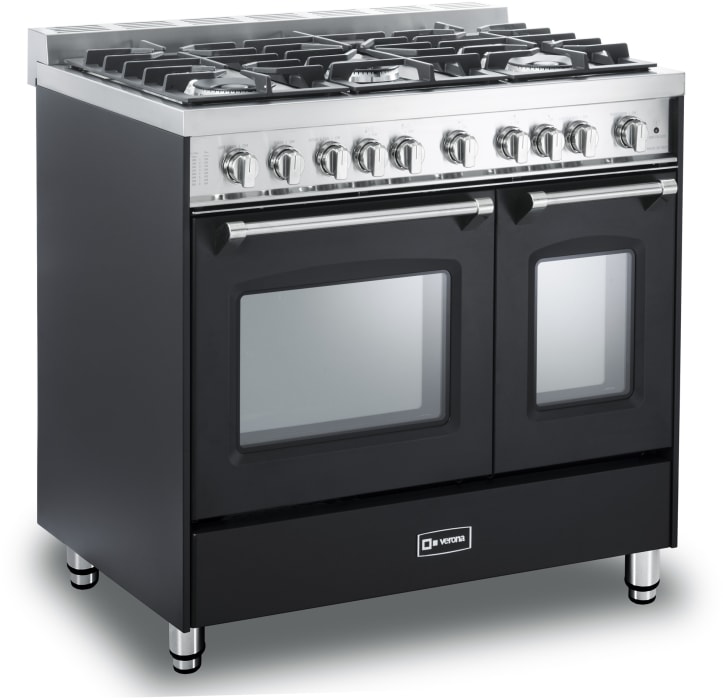 Verona VPFSGG365DE 36 Inch Freestanding Gas Range with 5 Sealed Burners
