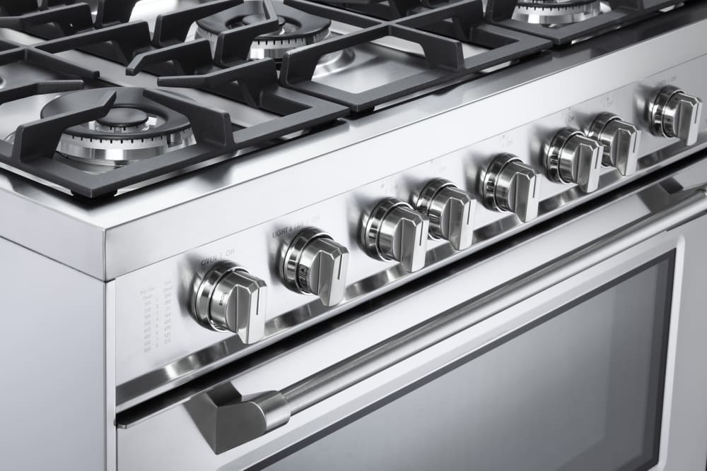 Verona VPFSGG365SS 36 Inch Freestanding Gas Range with 5 Sealed Burners