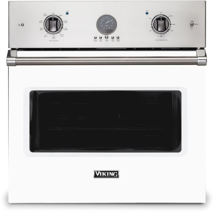 Viking VSOE530WH 30 Inch Single Wall Oven with 4.7 cu. ft Capacity, 3
