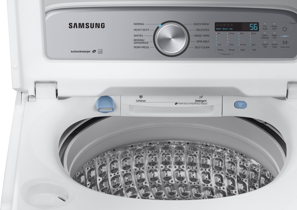 Samsung WA50R5200AW 27 Inch Top Load Washer with 5.0 Cu. Ft. Capacity