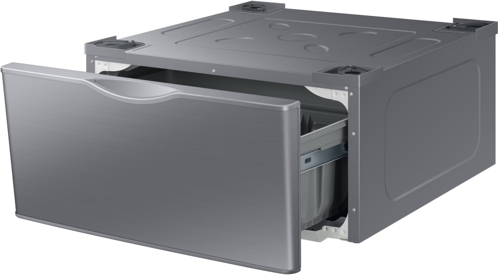 Samsung WE402NP 27 Inch Pedestal for Smart Front Load Washer and Dryer Platinum