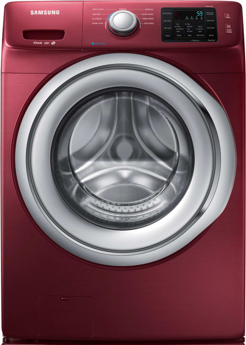 Samsung Wf42h5400af 27 Inch 4 2 Cu Ft Front Load Washer With 11 Wash Cycles 1 200 Rpm Steam Wash Superspeed Cycle Nsf Certified Sanitize And Allergen Cycles Vibration Reduction Technology Smart Care Self