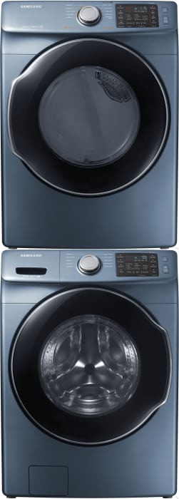 Samsung SAWADREBL24 Stacked Washer Dryer Set with Front Load