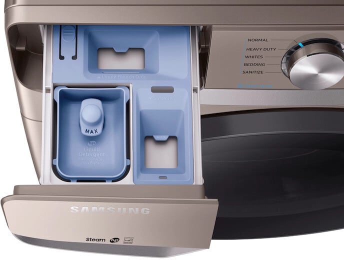 Samsung SAWADREC61002 SidebySide on Pedestals Washer & Dryer Set with