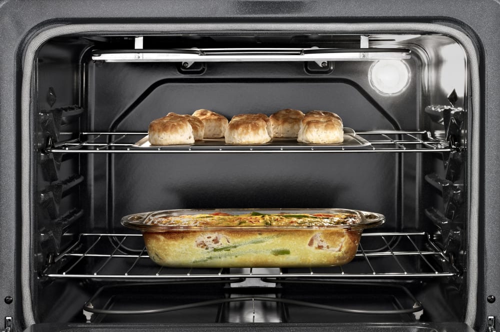 Whirlpool WFC150M0EW 30 Inch Freestanding Electric Range with 4 Coil