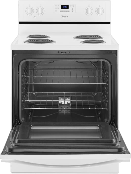 Whirlpool WFC310S0EW 30 Inch Freestanding Electric Range with 4 Coil