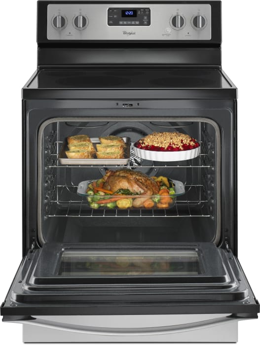 Whirlpool WFE530C0ES 30 Inch Freestanding Electric Range with