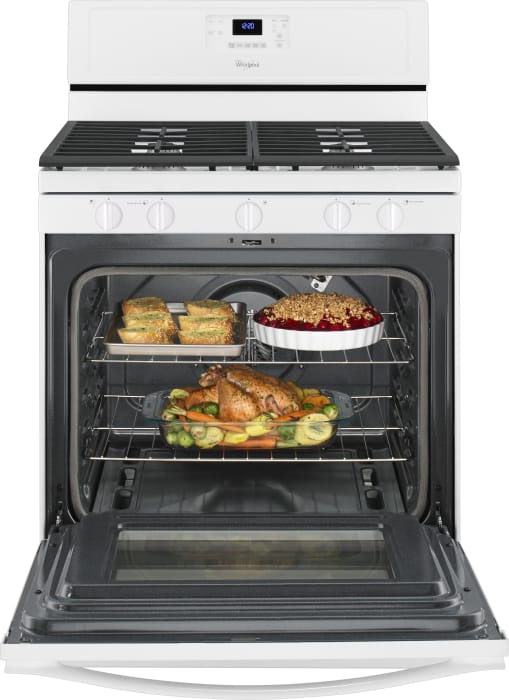 Whirlpool WFG530S0EW 30 Inch Freestanding Gas Range with Convection