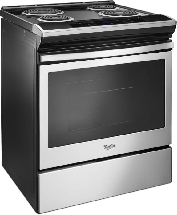 Whirlpool WEC310S0FS 30 Inch SlideIn Electric Range with 4 Coil