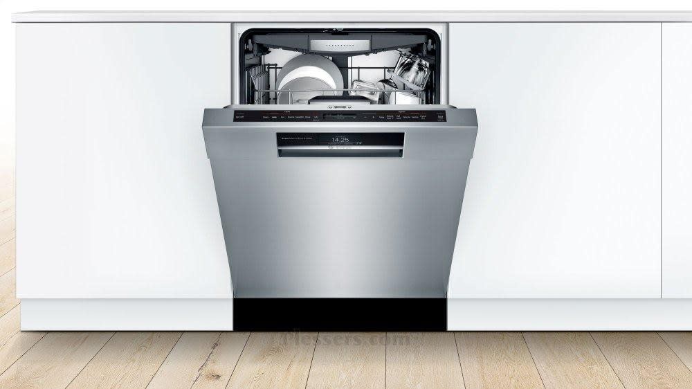 Bosch SHEM78ZH5N 24 Inch SemiIntegrated Smart BuiltIn Dishwasher with 16 Place Setting