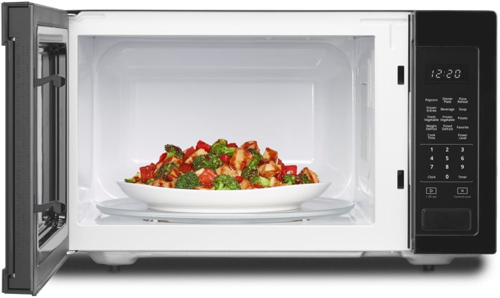 Whirlpool WMC30516HB 1.6 cu. ft. Countertop Microwave with Sensor Cook ...
