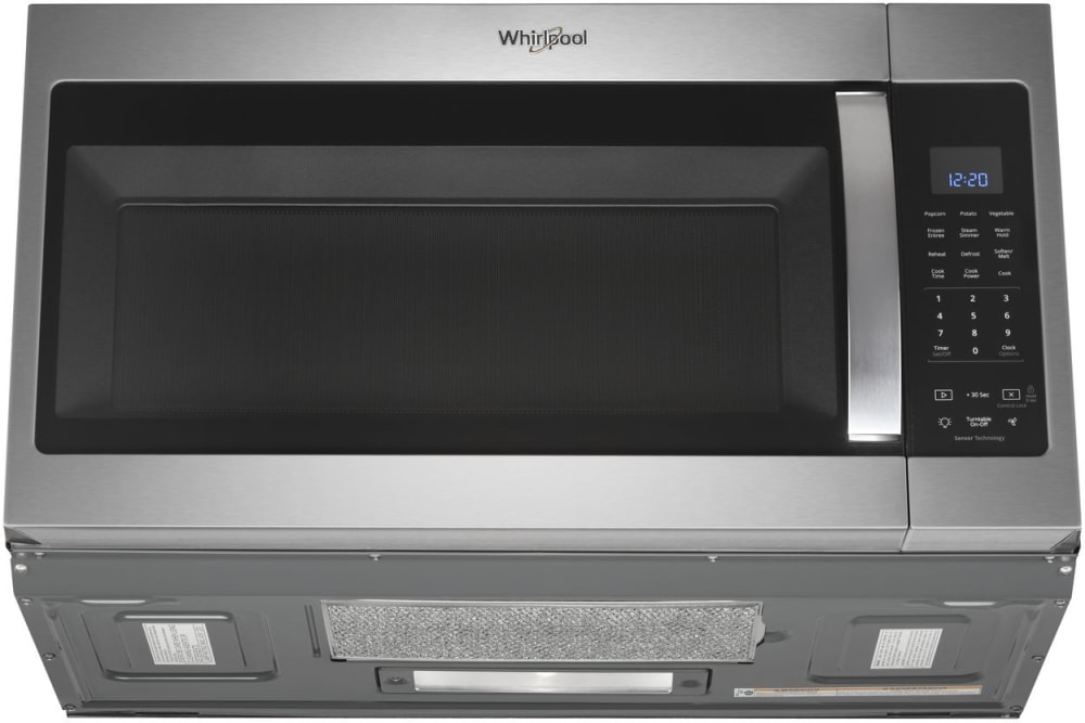 Whirlpool WMH32519HZ 1 9 Over the Range Microwave with Sensor Cooking
